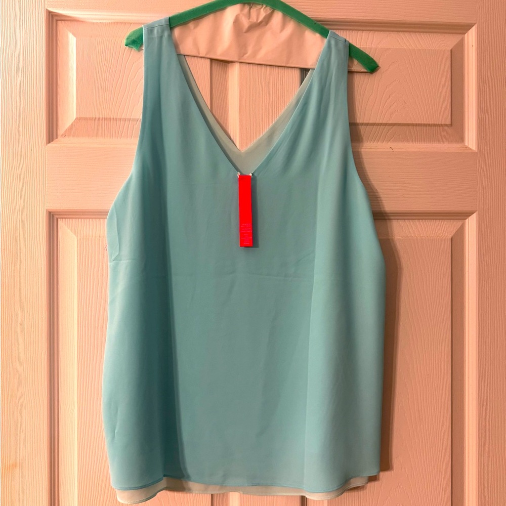 LILLY PULITZER NWT REVERSIBLE CREPE TOP